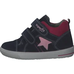 Superfit MOPPY 00352, Lauflernschuhe, Kinder, BLAU/ROSA/ROT
