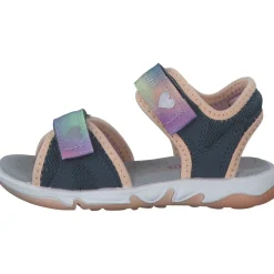 Superfit PEBBLES 09540, Sandaletten, Kinder, blau/orange