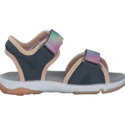 Superfit PEBBLES 09540, Sandaletten, Kinder, blau/orange