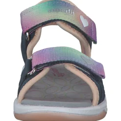 Superfit PEBBLES 09540, Sandaletten, Kinder, blau/orange