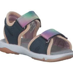 Superfit PEBBLES 09540, Sandaletten, Kinder, blau/orange