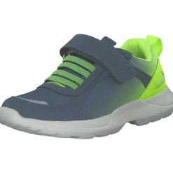 Superfit RUSH 00211 M, Slipper (Kinder), Kinder, BLAU/GELB