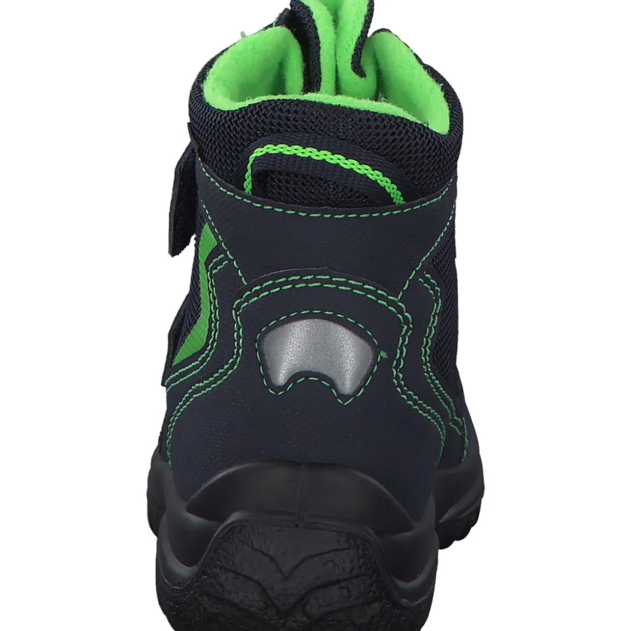 Superfit SNOWCAT 09030, Winterstiefel, Kinder, Grün (Blau/Grün)