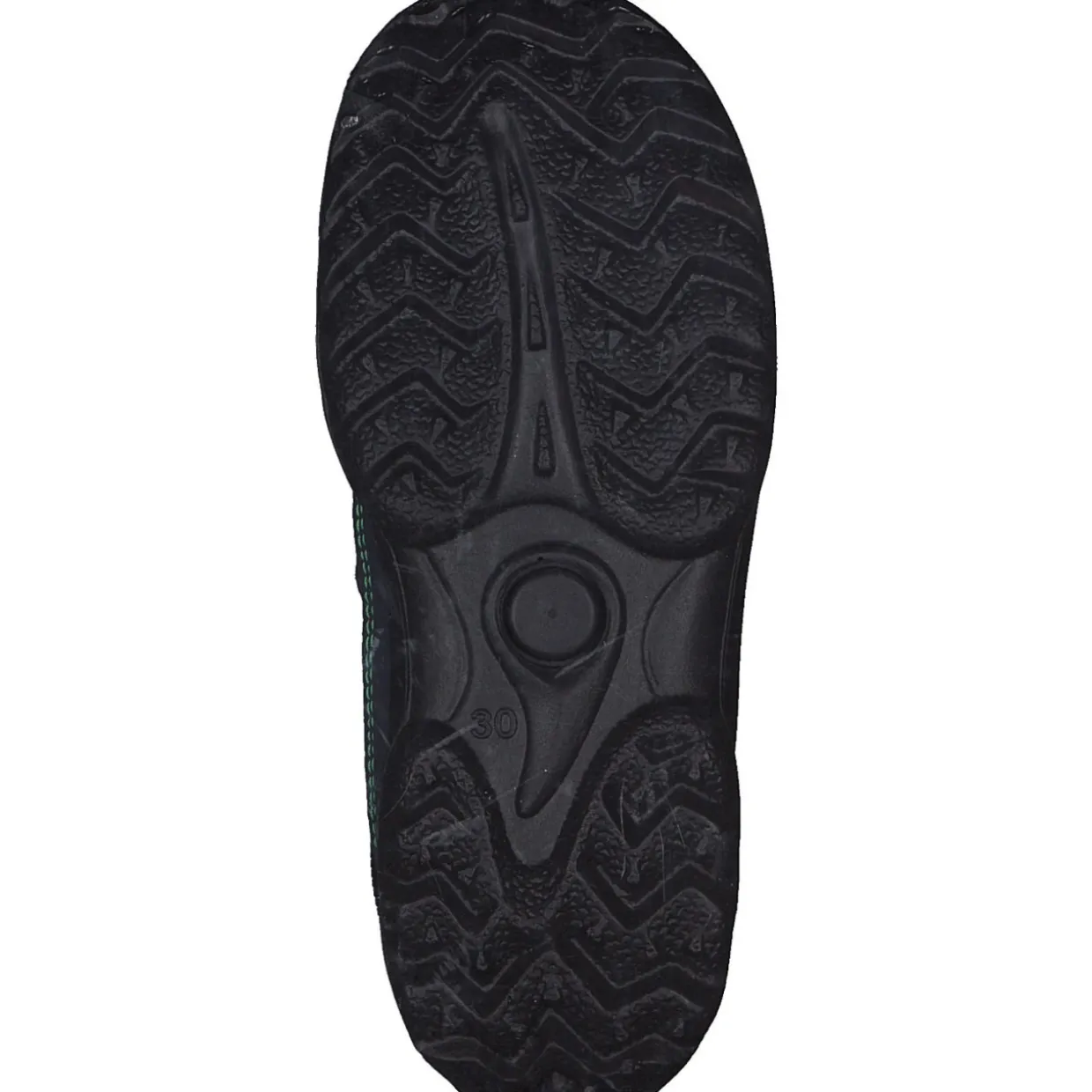 Superfit SNOWCAT 09030, Winterstiefel, Kinder, Grün (Blau/Grün)