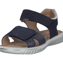 Superfit SPARKLE 09004, Sandalen (Kinder), Kinder, blau