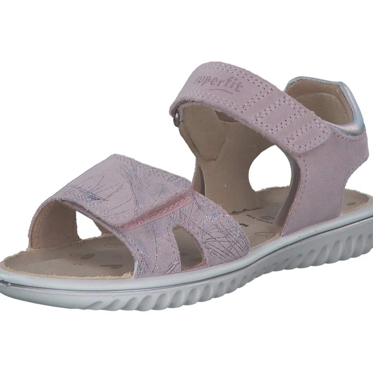 Superfit SPARKLE 09004, Sandaletten, Kinder, ROSA/SILBER