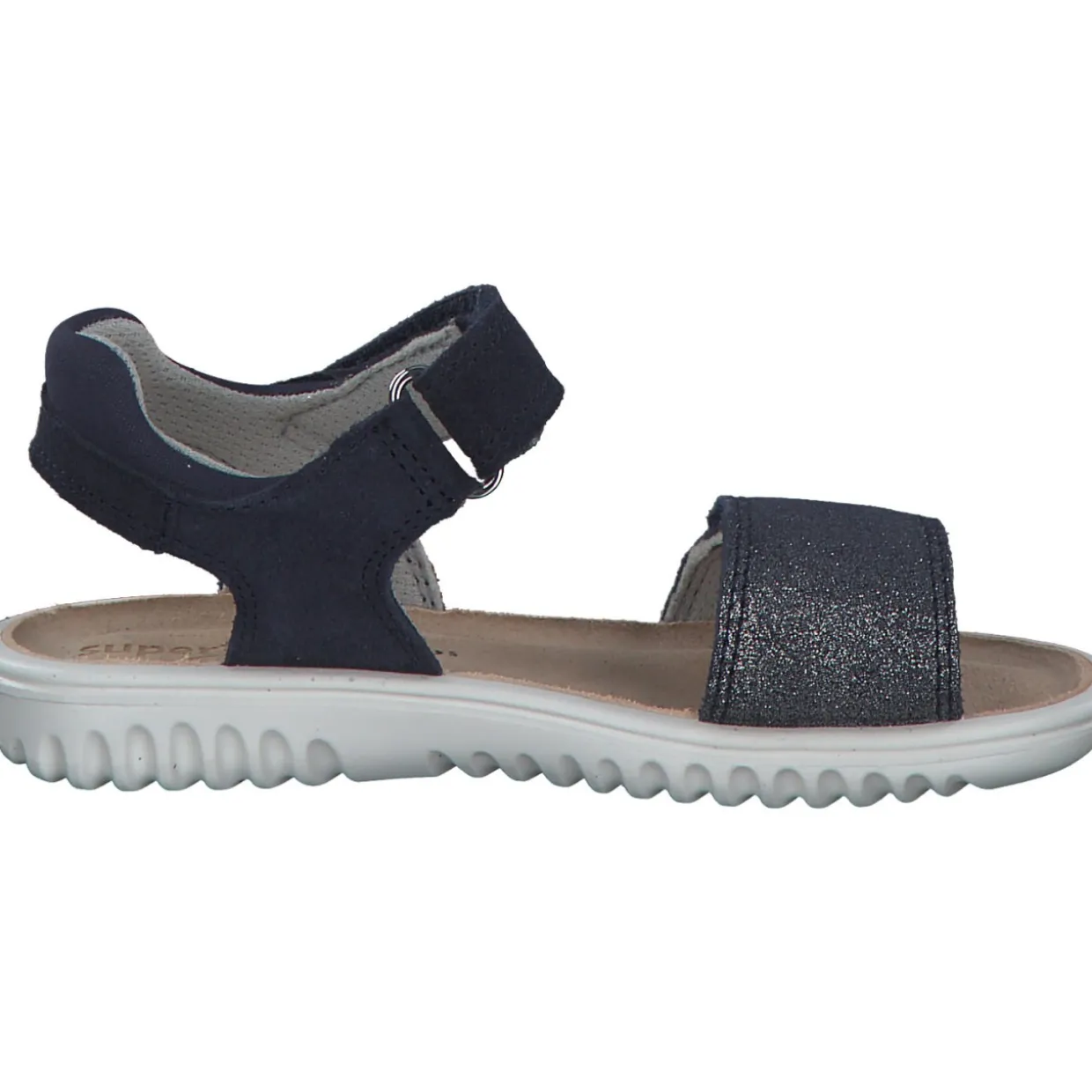 Superfit SPARKLE 09011, Sandaletten, Kinder, Schwarz