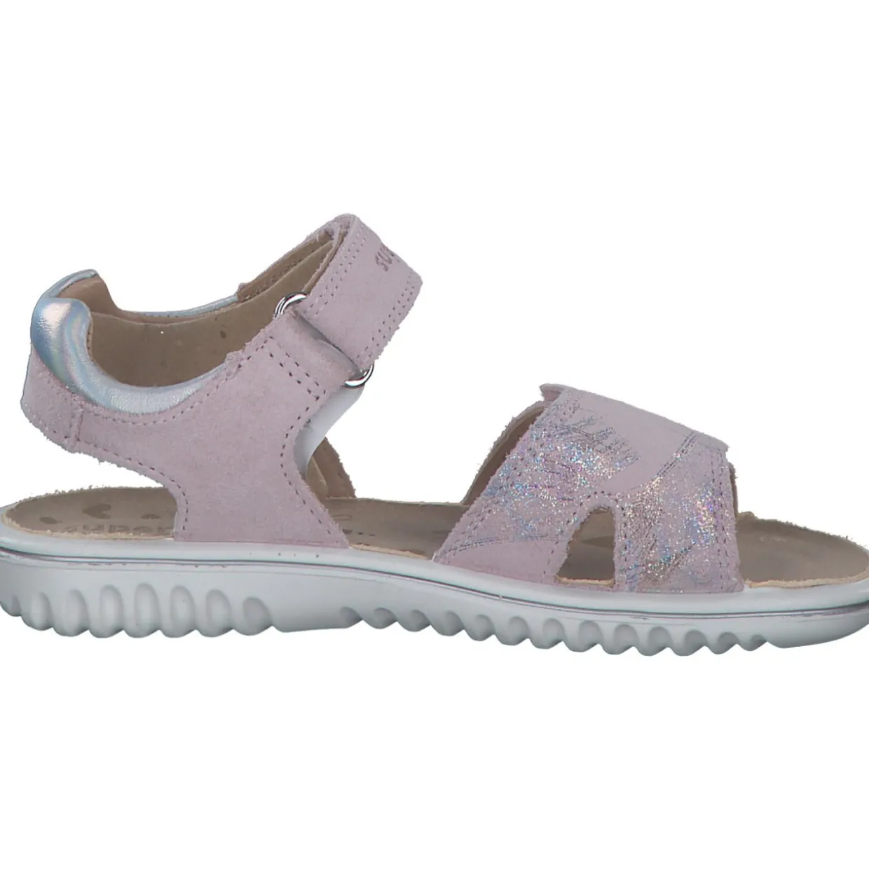 Superfit SPARKLE 09004, Sandaletten, Kinder, ROSA/SILBER