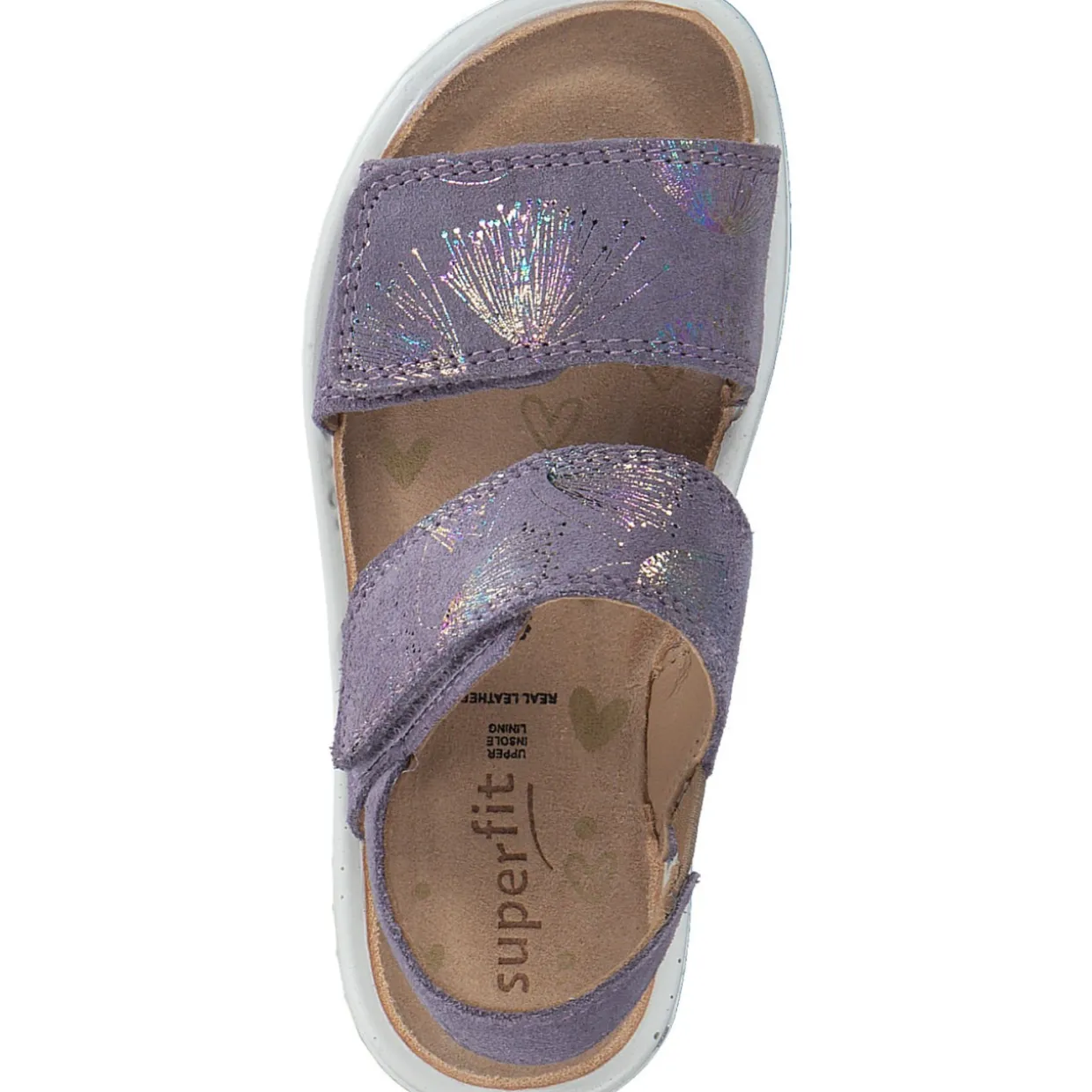 Superfit SPARKLE 09006, Sandalen (Kinder), Kinder, lila