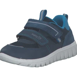 Superfit SPORT7 MINI 06203 M, Slipper (Kinder), Kinder, BLAU/TÜRKIS