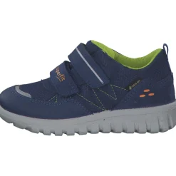 Superfit SPORT7 MINI 06182 M, Slipper (Kinder), Kinder, BLAU/HELLGRÜN