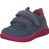Superfit SPORT7 MINI 06203 W, Sneakers Low, Kinder, BLAU/PINK