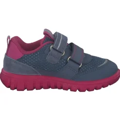 Superfit SPORT7 MINI 06203 W, Sneakers Low, Kinder, BLAU/PINK