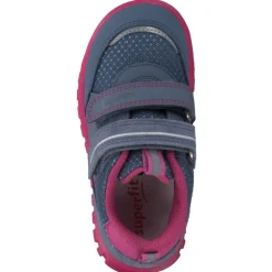 Superfit SPORT7 MINI 06203 W, Sneakers Low, Kinder, BLAU/PINK