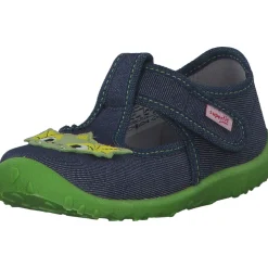 Superfit SPOTTY 09256, Hausschuhe, Kinder, BLAU/GRÜN