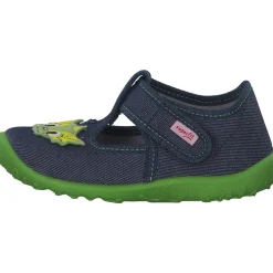 Superfit SPOTTY 09256, Hausschuhe, Kinder, BLAU/GRÜN