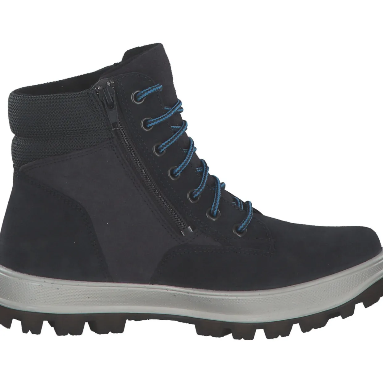 Superfit TEDD 800476, Stiefel, Kinder, GRAU/TÜRKIS