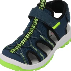 Superfit TORNADO 09030, Sandaletten, Kinder, BLAU/GELB