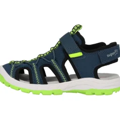 Superfit TORNADO 09030, Sandaletten, Kinder, BLAU/GELB