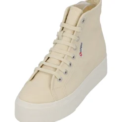 Superga 2708 Hi Top S41273W, Sneakers High, Damen, beige - eggshell
