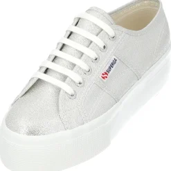 Superga 2790 Lame S61174W, Schnürschuhe, Damen, grey silver