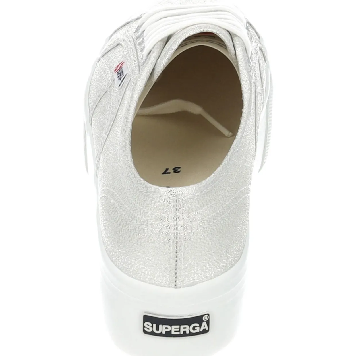Superga 2790 Lame S61174W, Schnürschuhe, Damen, grey silver