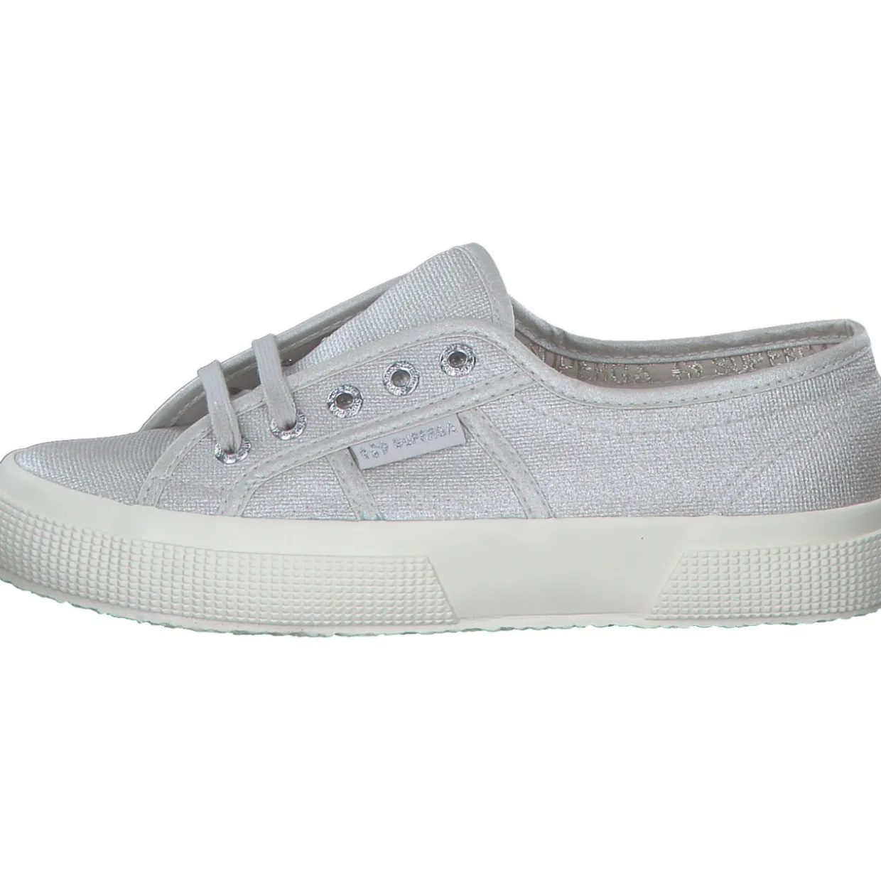 Superga 2750 Lame S8124ZW, Schnürschuhe, Damen, grey silver-favorio