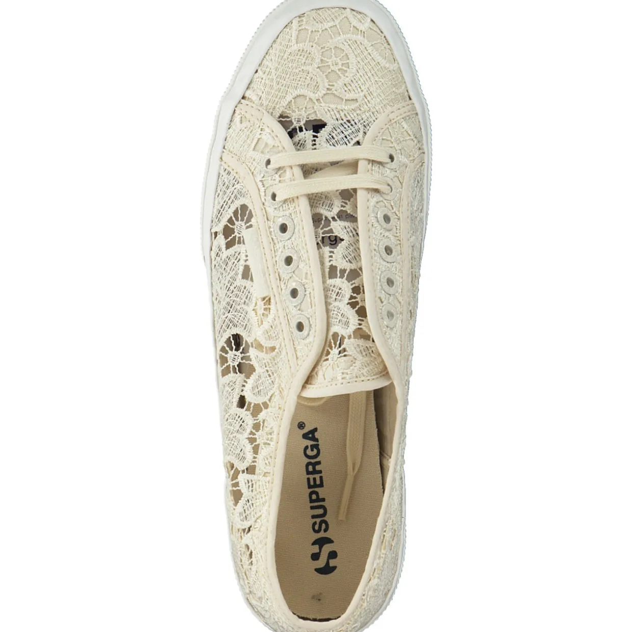 Superga 2750 Macrame S81219W, Sneakers Low, Damen, beige eggshell