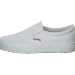 Superga 2740 Platform Slip On S7122RW, Slipper, Damen, white