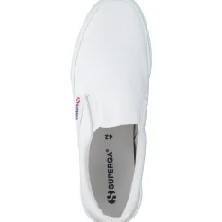 Superga 2740 Platform Slip On S7122RW, Slipper, Damen, white