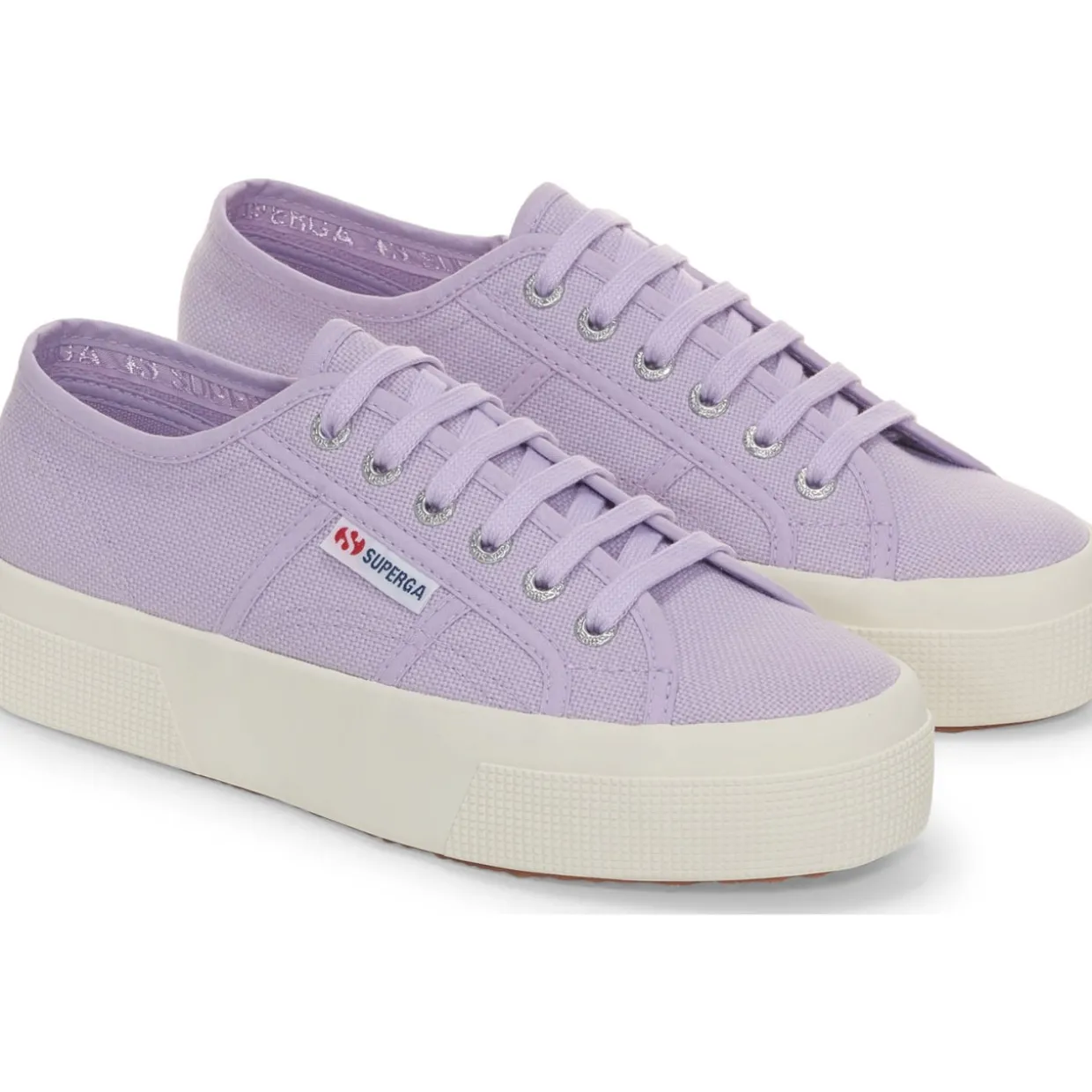 Superga 2740 Platform S21384W, Schnürschuhe, Damen, Violett