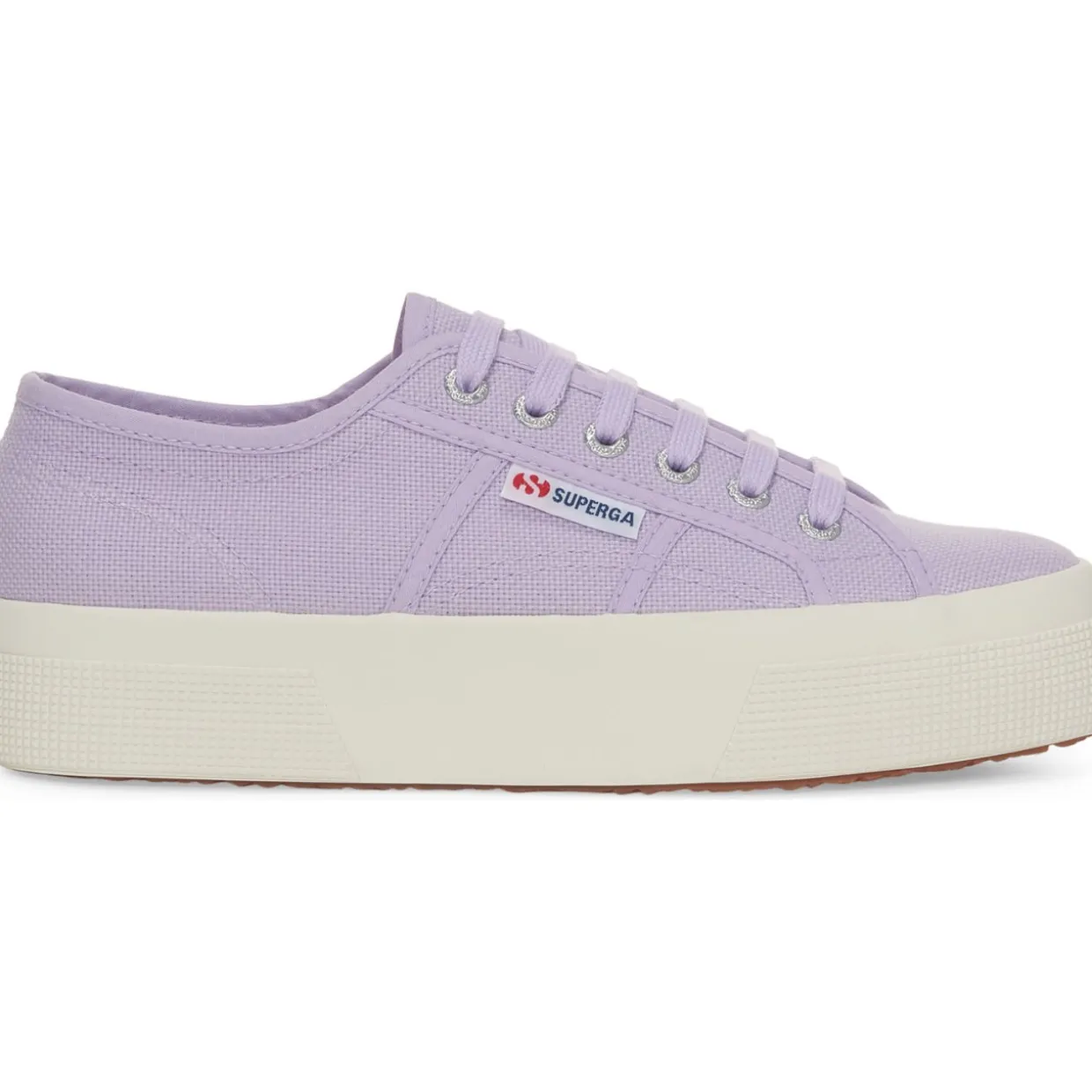 Superga 2740 Platform S21384W, Schnürschuhe, Damen, Violett