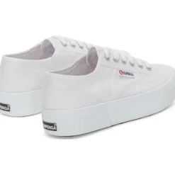 Superga 2740 Platform S21384W, Schnürschuhe, Damen, white