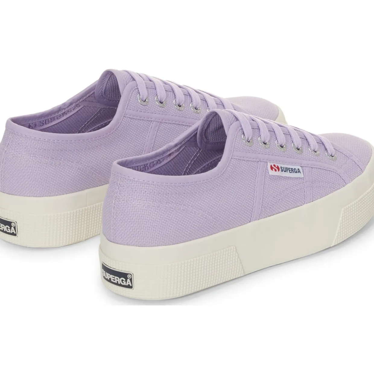 Superga 2740 Platform S21384W, Schnürschuhe, Damen, Violett