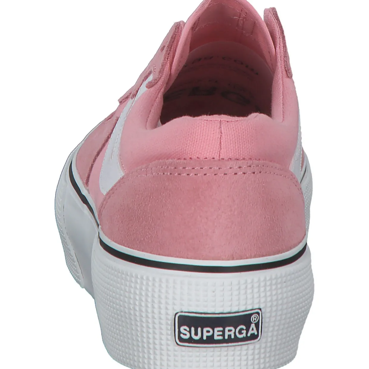 Superga 3041 Revolly Colorblock S1151MW, Schnürschuhe, Damen, pink white