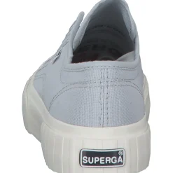 Superga 2630 Stripe S00GRT0, Sneakers Low, Damen, grey lilla favorio