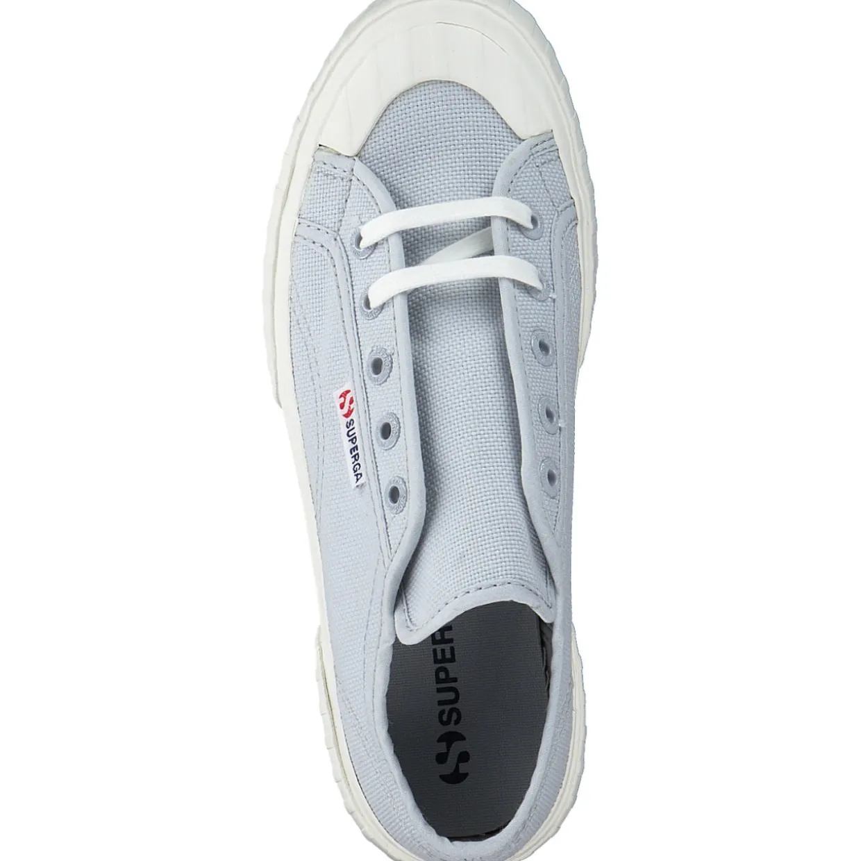 Superga 2630 Stripe S00GRT0, Sneakers Low, Damen, grey lilla favorio