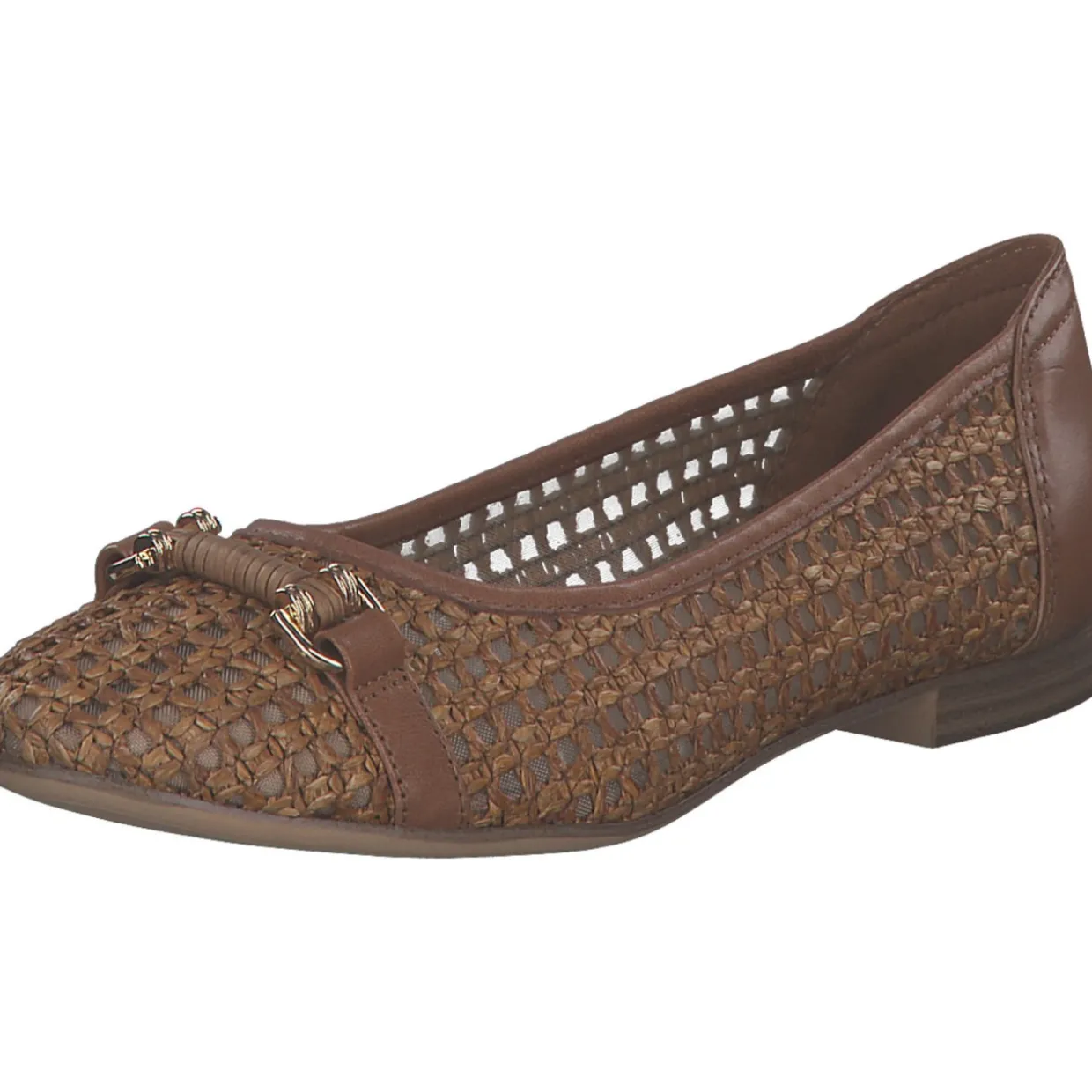 Tamaris 22138, Ballerinas, Damen, cognac