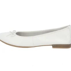 Tamaris 22116, Ballerinas, Damen, white