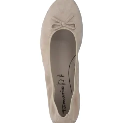 Tamaris 22166, Ballerinas, Damen, Beige