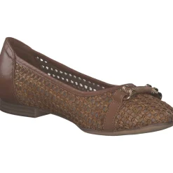 Tamaris 22138, Ballerinas, Damen, cognac