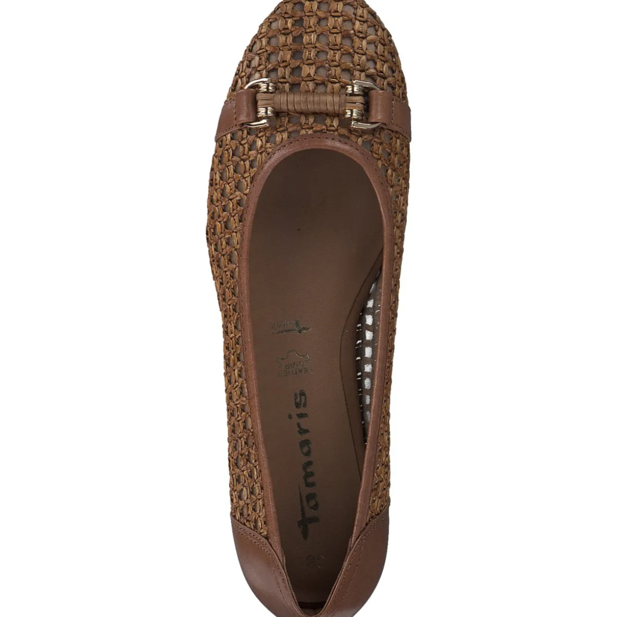 Tamaris 22138, Ballerinas, Damen, cognac