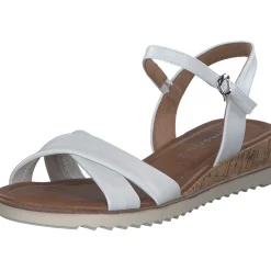 Tamaris 28106, Keilsandaletten, Damen, Weiß