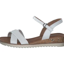 Tamaris 28106, Keilsandaletten, Damen, Weiß