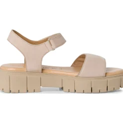 Tamaris 28246, Keilsandaletten, Damen, ANTELOPE