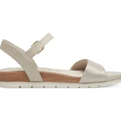 Tamaris 28166, Keilsandaletten, Damen, CHAMPAGNE