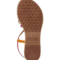 Tamaris 28139, Keilsandaletten, Damen, FUXIA COMB