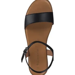 Tamaris 28601, Keilsandaletten, Damen, Schwarz