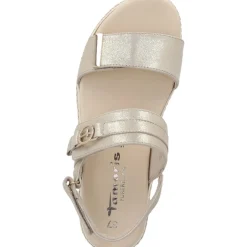 Tamaris 28264, Keilsandaletten, Damen, champagne
