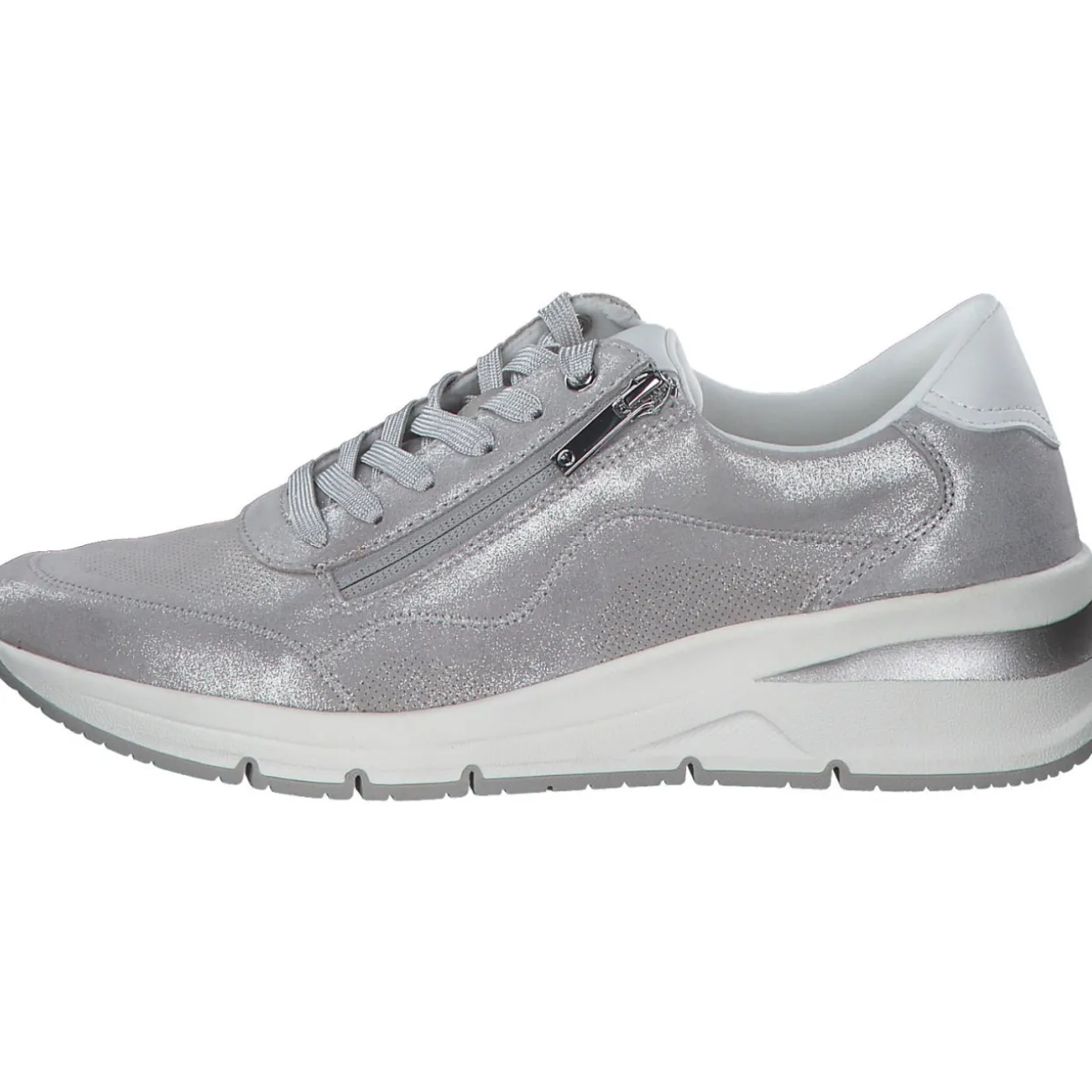 Tamaris 1-23761-42/941 M2376142, Schnürschuhe, Damen, silver